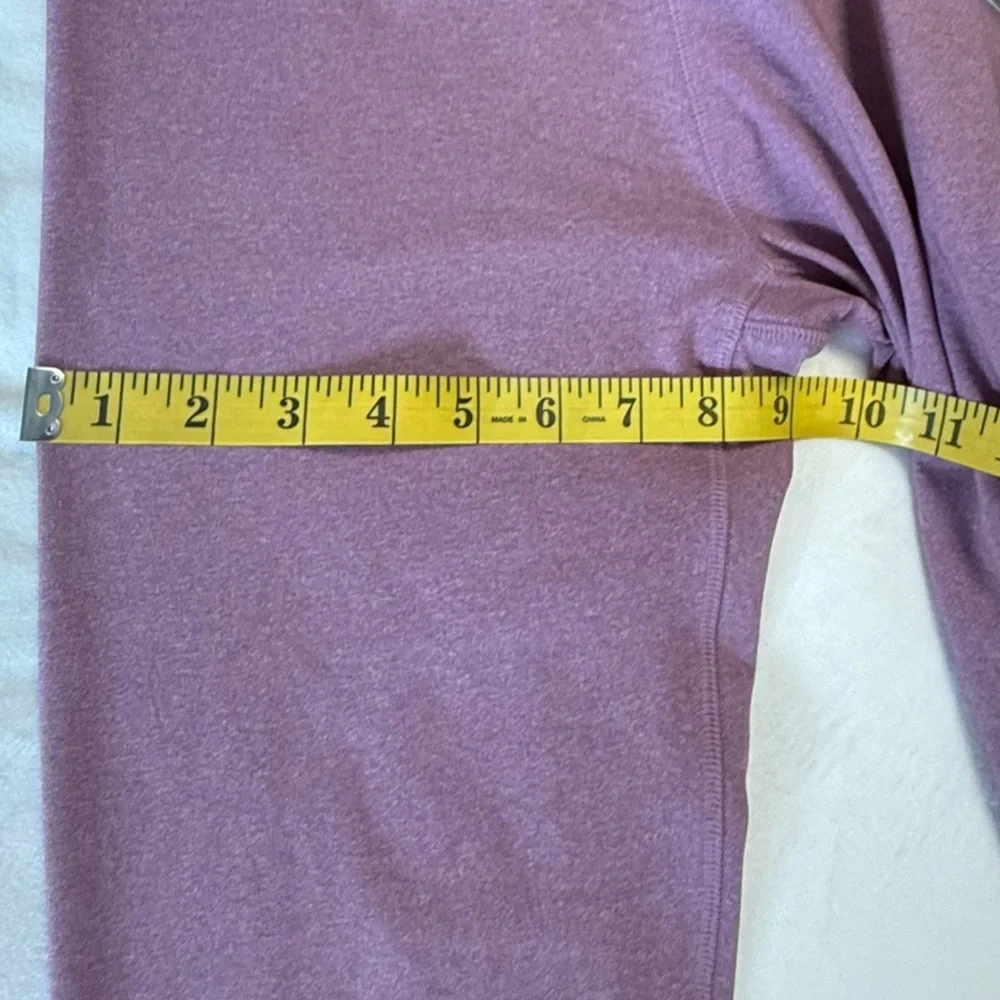 New Kyodan Yoga High-Rise Slimming Leggings in Heathered Mauve - Picture 9 of 10